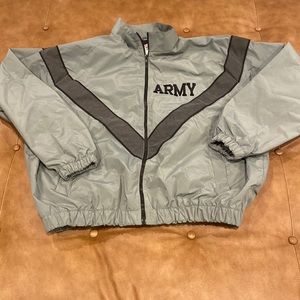 army zip-up jacket !!